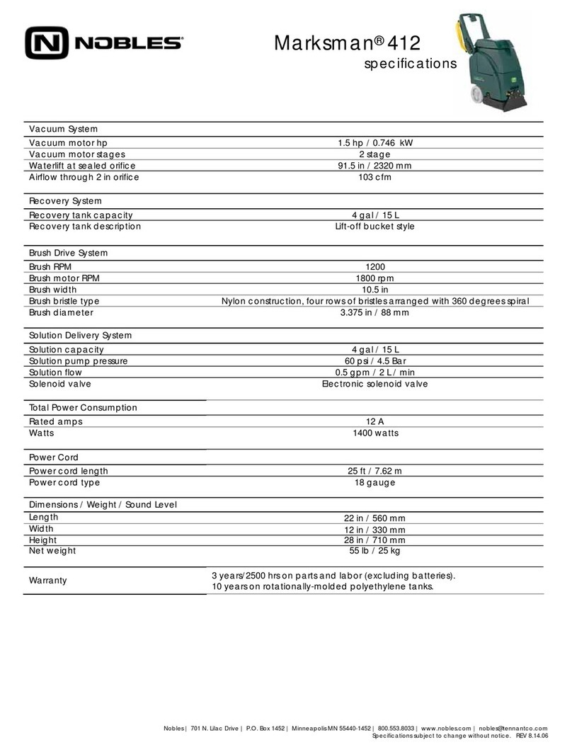 Nobles Marksmant 412 User manual