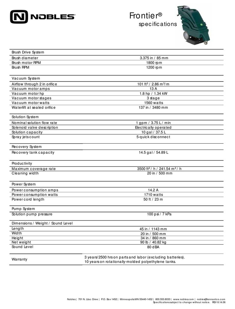 Nobles Frontier User manual