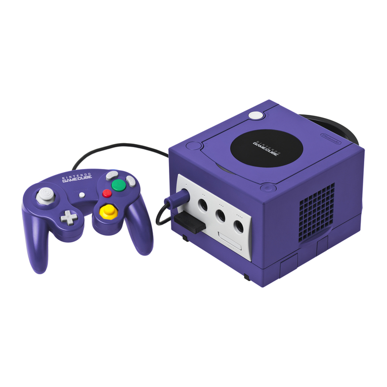 Nintendo GameCube Modem Adapter Instruction booklet Nintendo GameCube Modem Adapter Instruction booklet