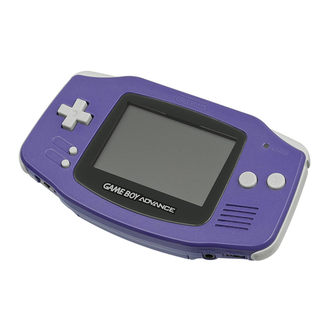 Nintendo Game Boy Advance User manual