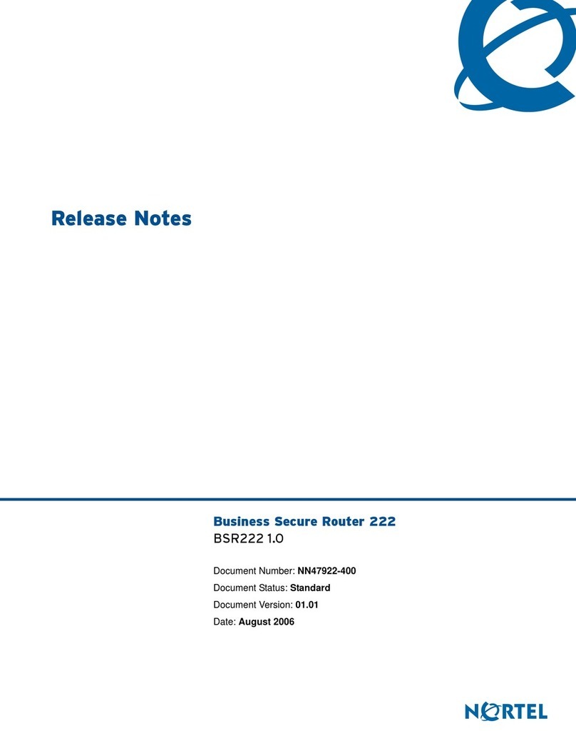 Nortel 222 Instruction Manual