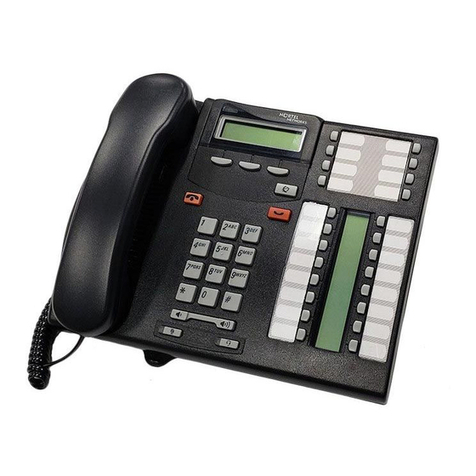 Nortel T7316 Parts list manual