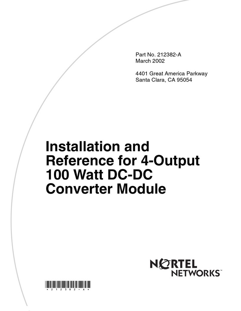 Nortel Passport 1200 Installation