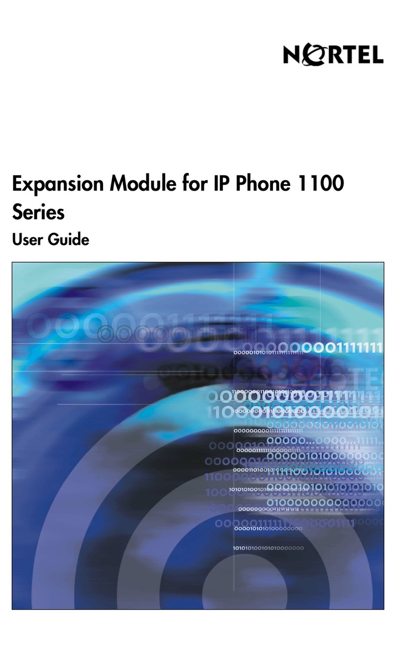 Nortel Nortel IP Phone 1120E User manual