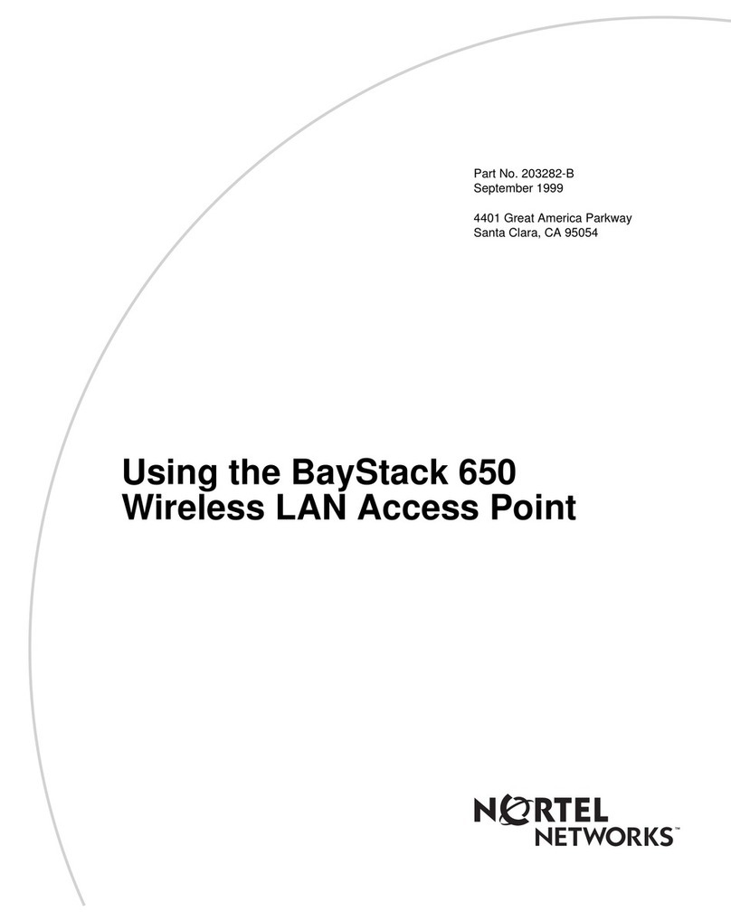 Nortel BayStack 650 User manual