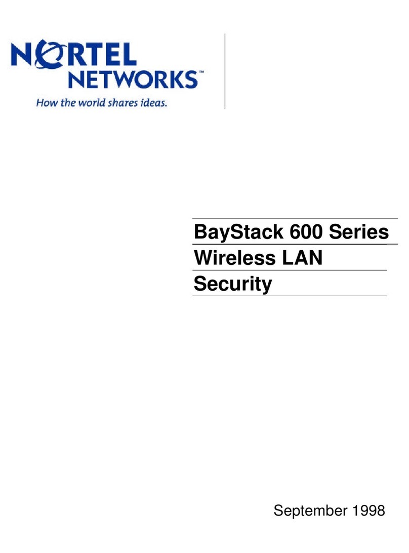 Nortel BayStack 650 User manual