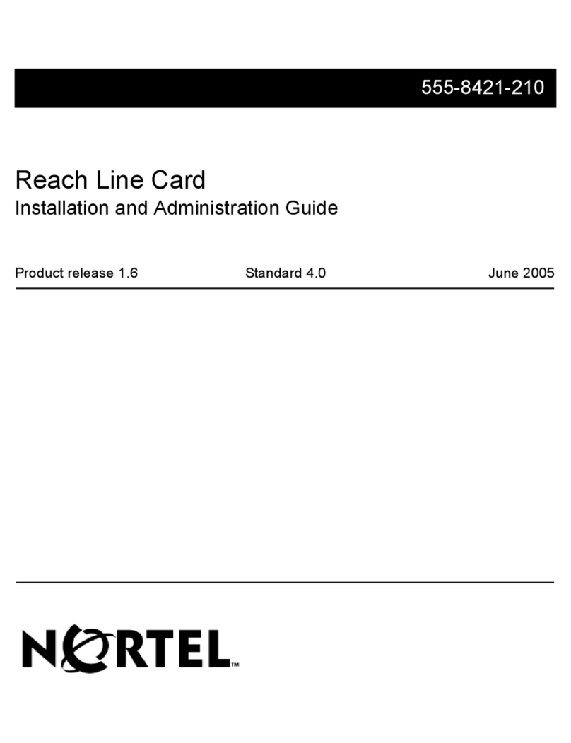 Nortel RLC Instruction Manual