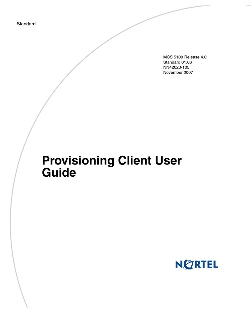 Nortel 5100 Series Release 2.3.3 user guide