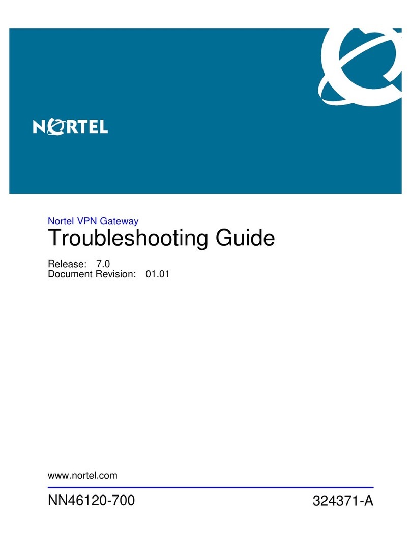 Nortel 3050 troubleshooting guide