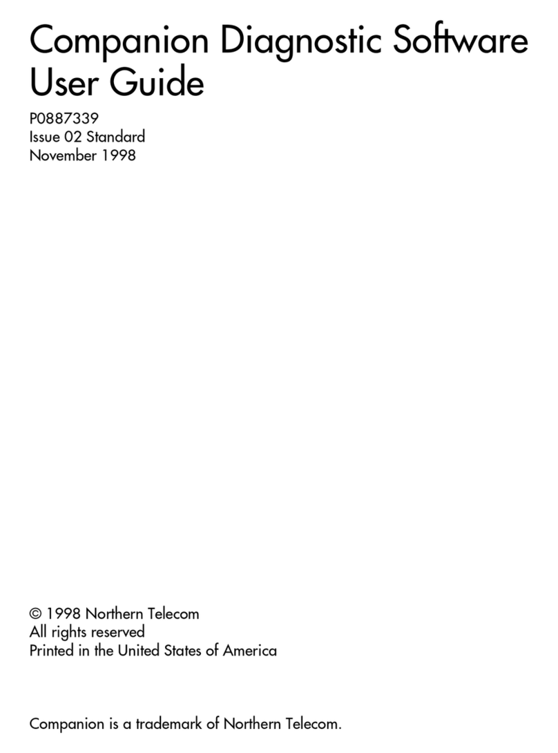 Northern Telecom Meridian Companion user guide