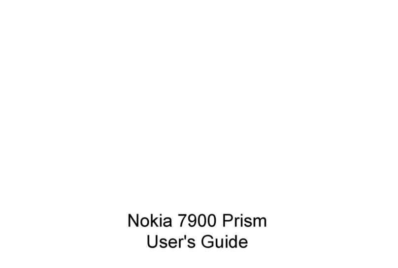 Nokia 7900 - Prism Cell Phone 1 GB User manual