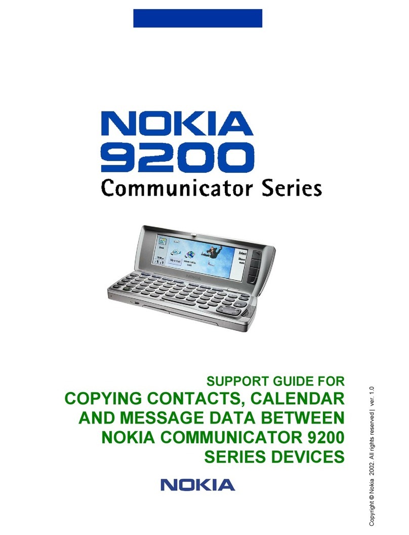 Nokia Communicator 9210 Quick start guide