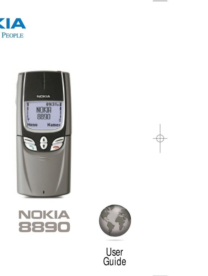 Nokia 8890 - Cell Phone - GSM user guide