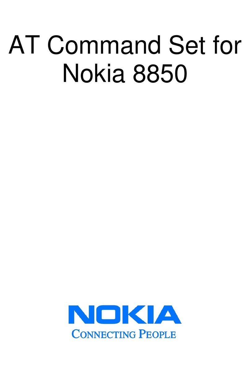 Nokia 8850 - Cell Phone - GSM Installation manual