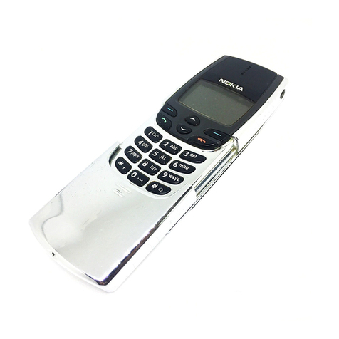 Nokia 8810 user guide