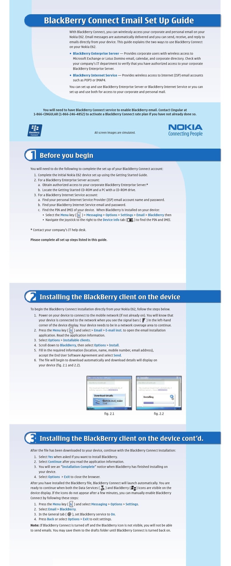 Nokia E62 User manual