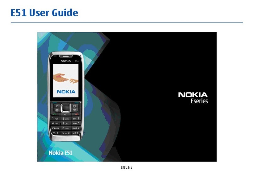 Nokia E51 - Smartphone 130 MB User manual