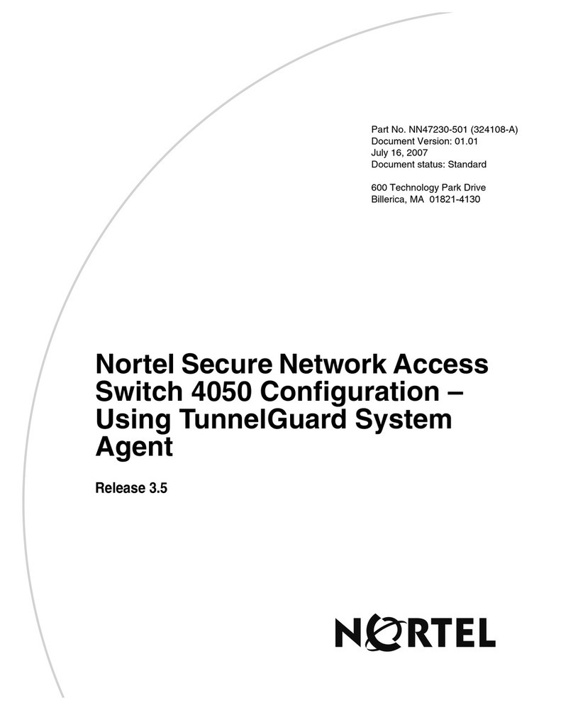 Nortel 4050 Quick guide