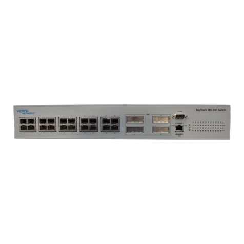 Nortel BayStack 380-24T User manual
