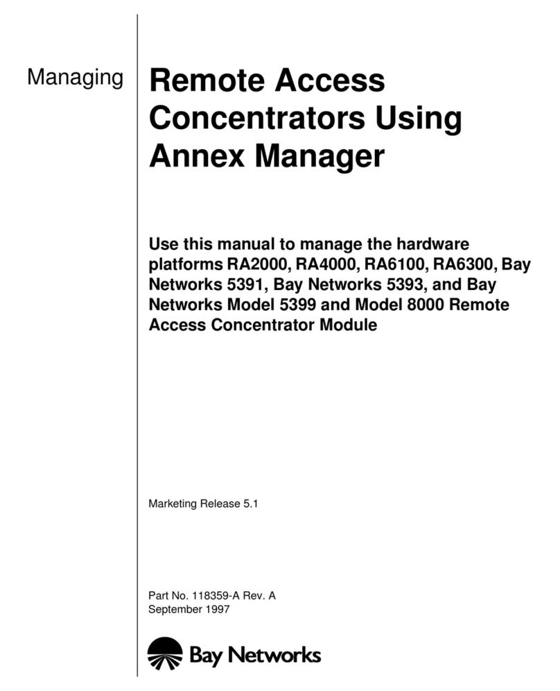 Bay Networks 5399 User manual Bay Networks 5399 User manual