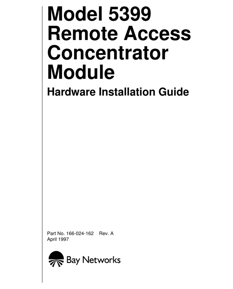 Bay Networks 5399 Hardware installation guide