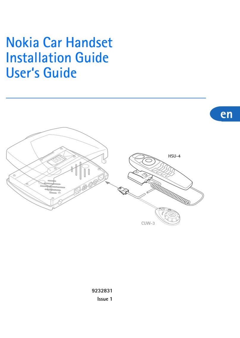 Nokia HSU-4 User manual