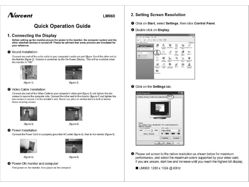 Norcent LM960 Operator's manual