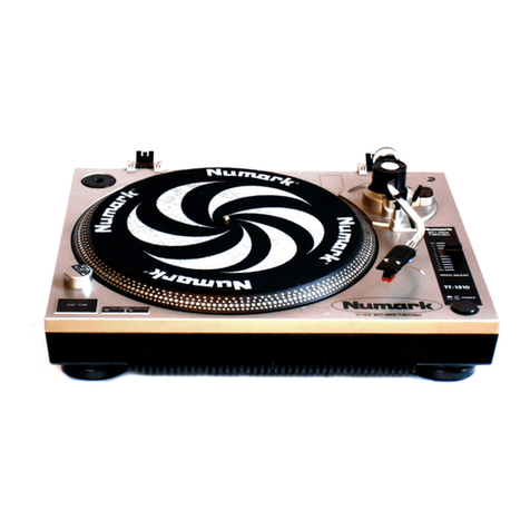 Numark TT-1510 user manual
