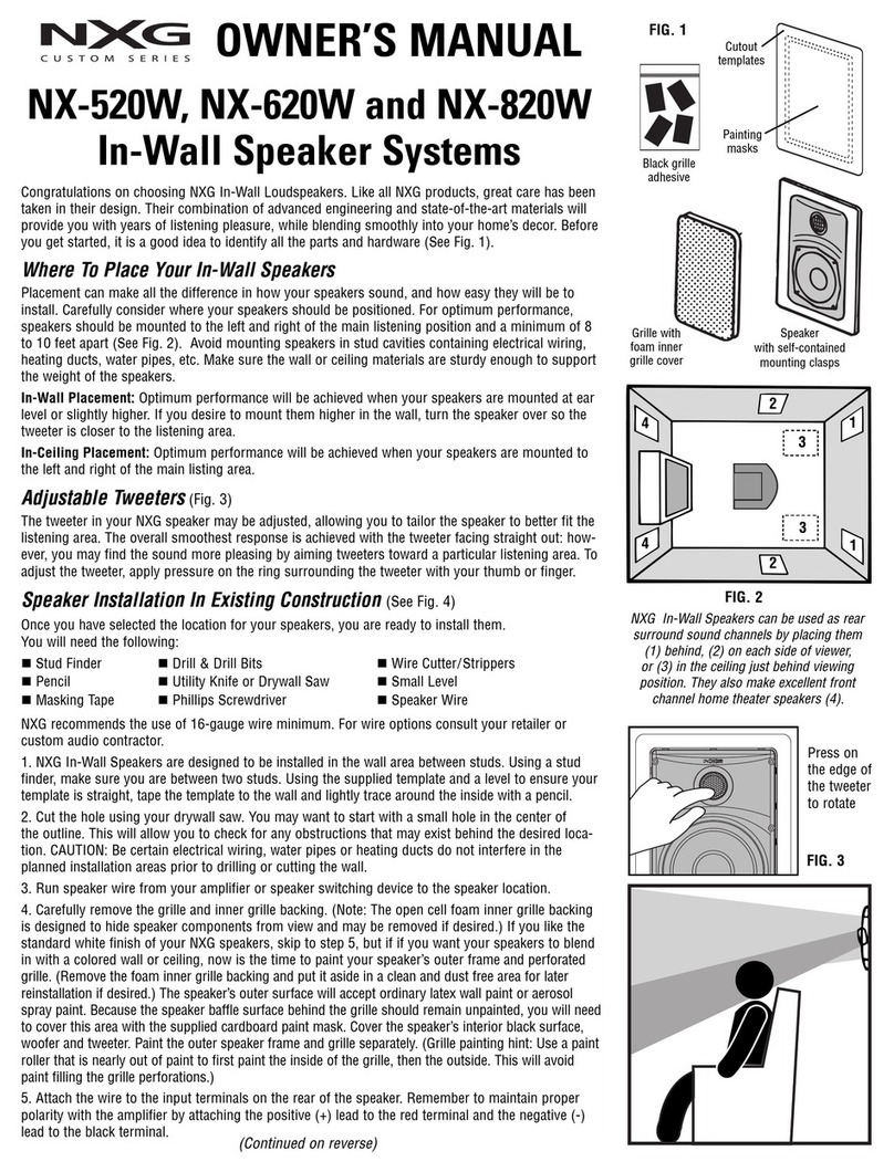 Nxg 520 User manual