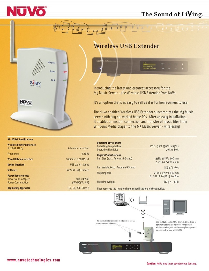 Nuvo NV-USBW brochure