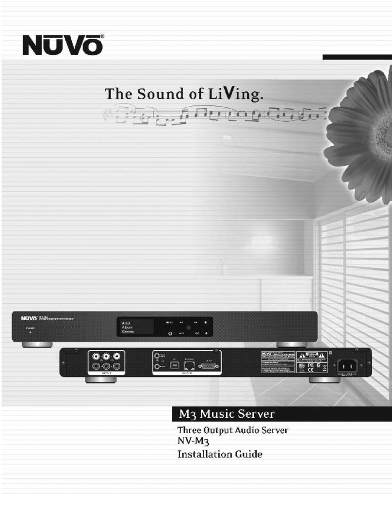 Nuvo NV-M3 installation guide