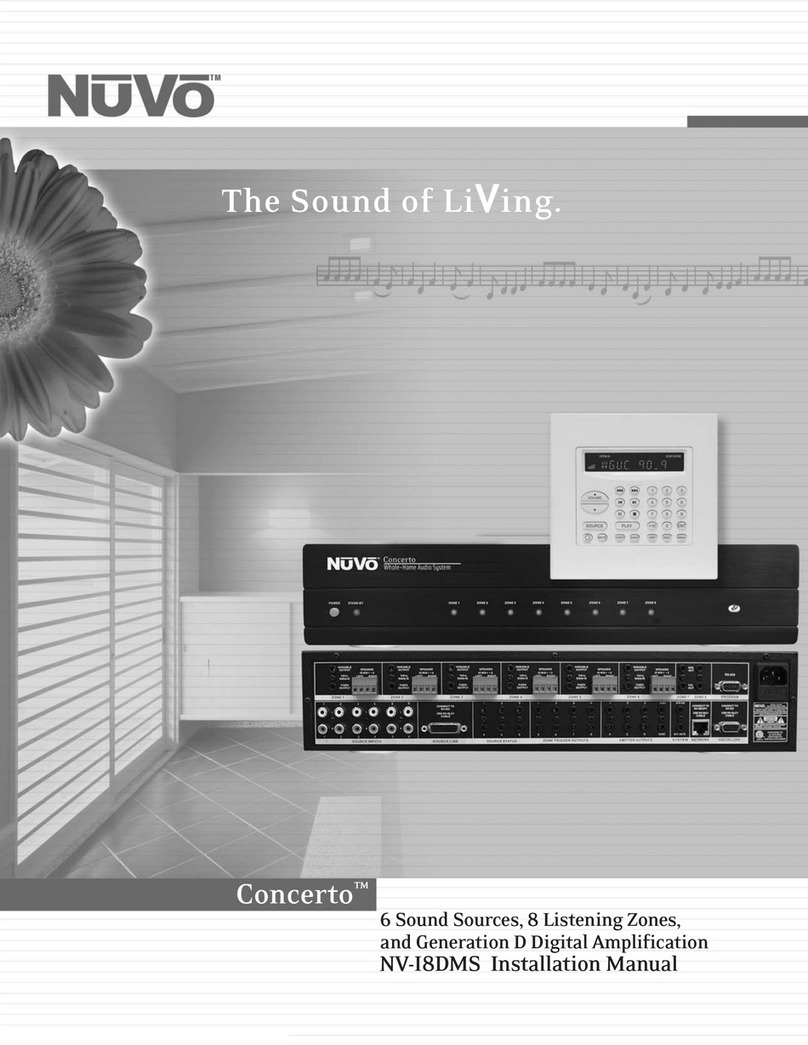 Nuvo Concerto NV-I8DMS user guide