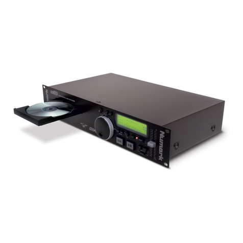 Numark MP102 Quick start owner's manual