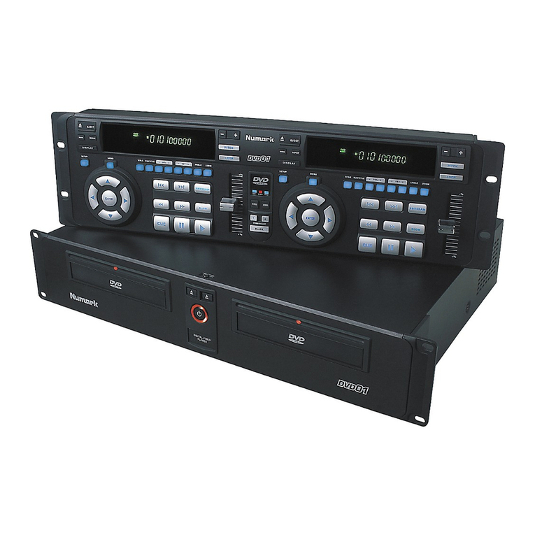 Numark DVD01 Technical document