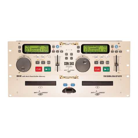 Numark CDN-34S operating manual