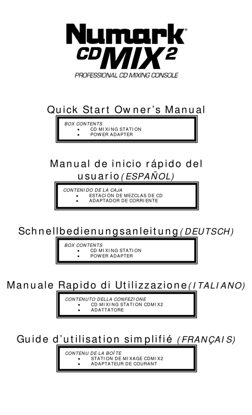 Numark CDMIX2 Technical document