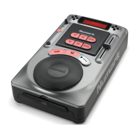 Numark 4 Quick start owner's manual