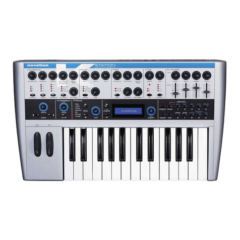 Novation K-Station user manual