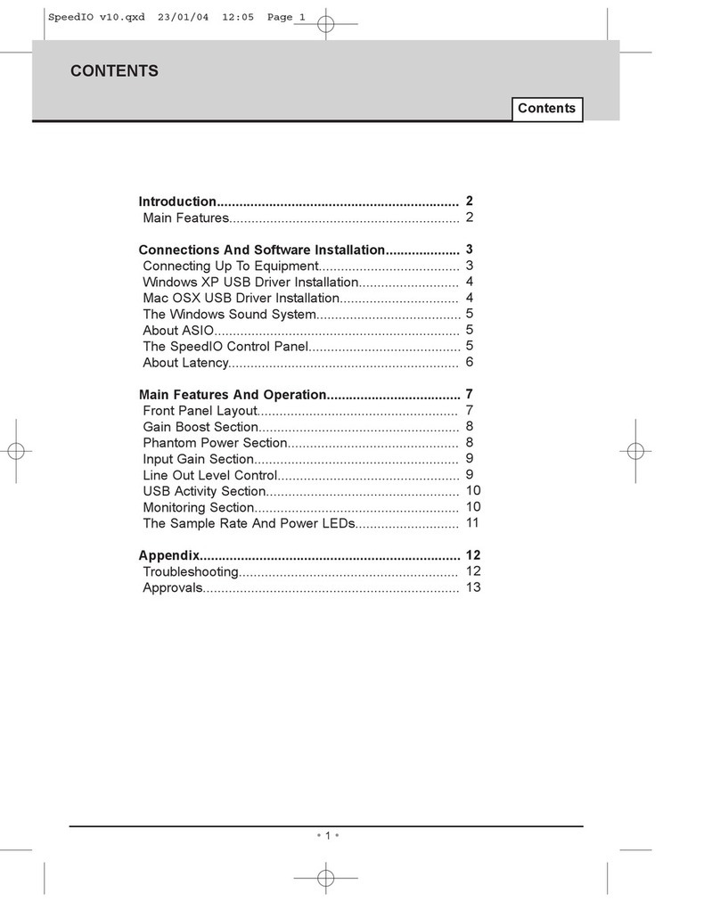 Novation SpeedIO user guide