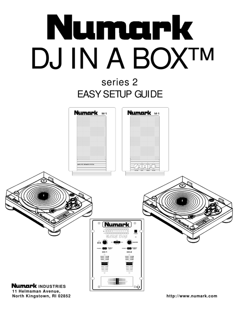 Numark M1 Easy setup guide