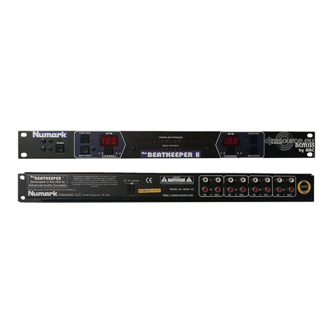 Numark BCM135 User manual