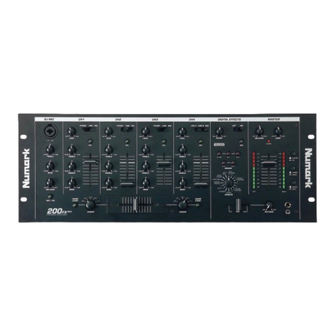 Numark 200FX MKII Technical document
