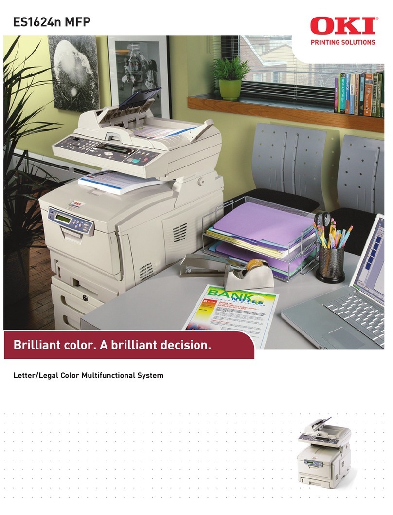 Oki ES1624n MFP Brochure & specs