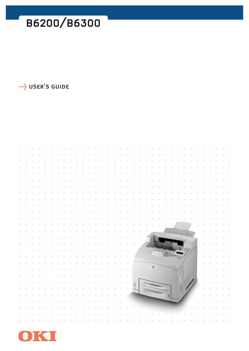 Oki B6200 Series User manual