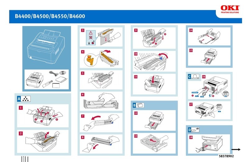 Oki B4400 Series User manual Oki B4400 Series User manual
