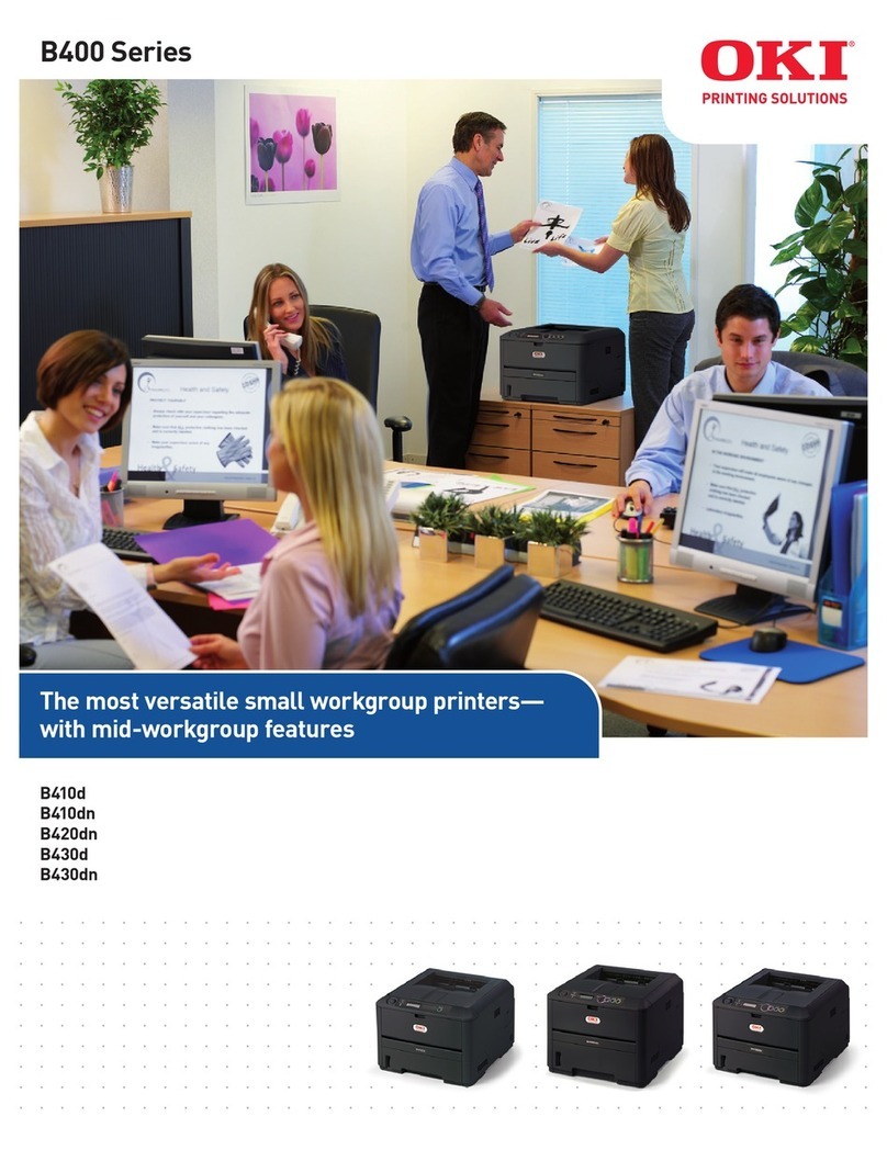 Oki B410D User manual