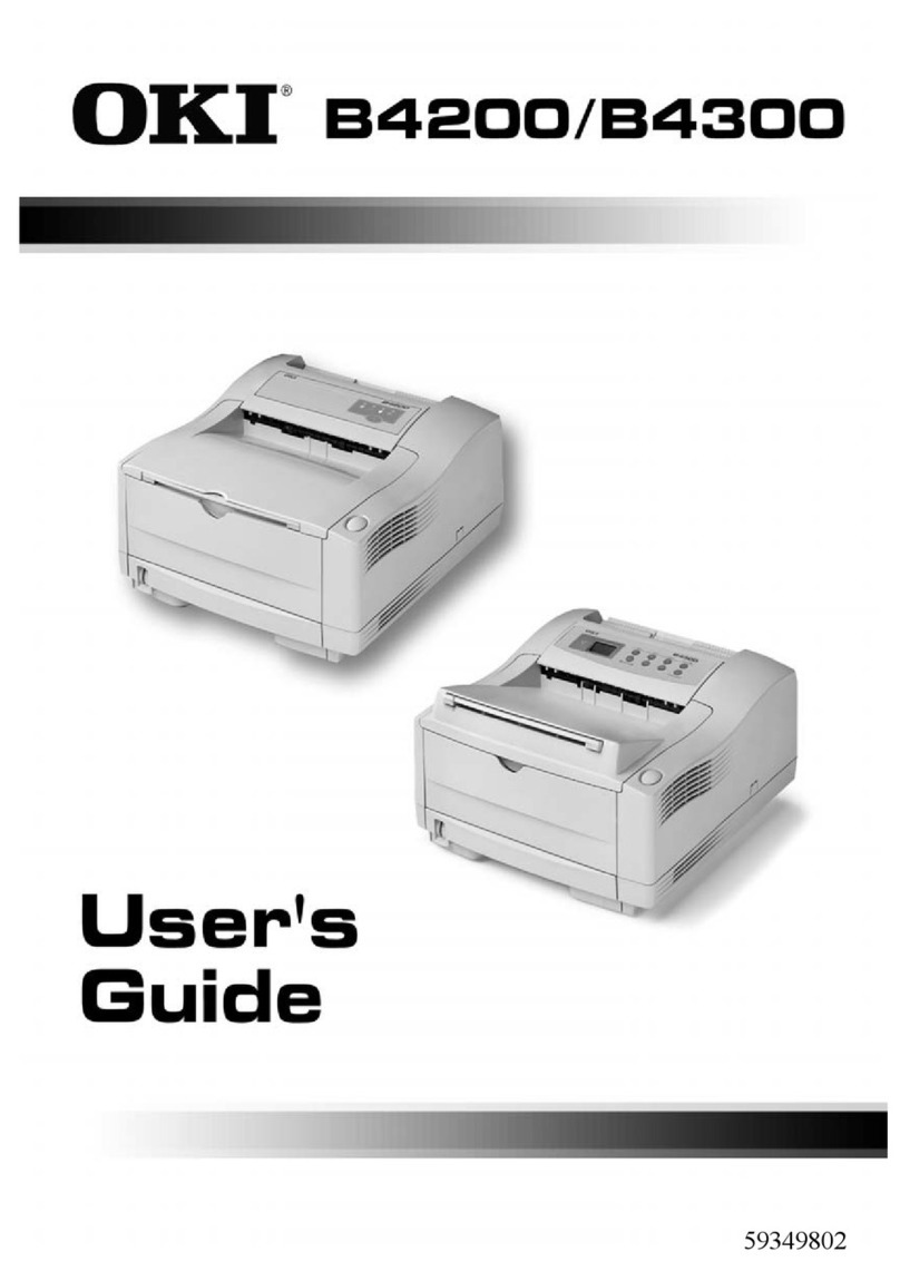 Oki B4200 User manual