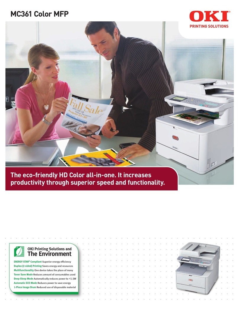 Oki MC361 User manual