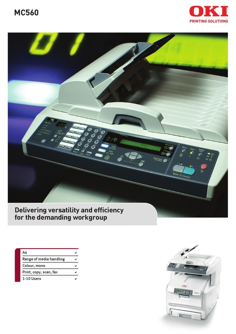 Oki MC560n User manual