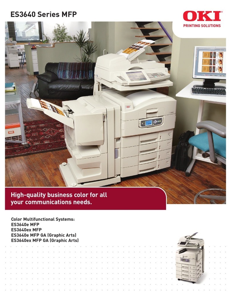 Oki ES3640eMFP User manual